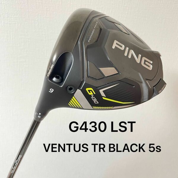 PING G430LST ドライバー レフティ VENTUS TR BLACK
