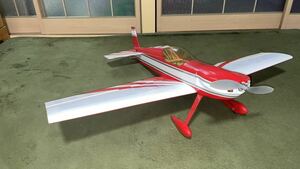 バルサ材 Extra 300ラジコン飛行機 メカ付き R/C 