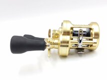 【現品限り】超美品 Shimano シマノ 23 カルカッタコンクエストMD 400XGLH ベイトリール バス ビッグベイトシーバス_画像3