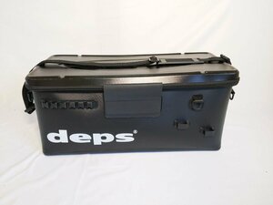 (管87500) deps デプス バッカンラージ ブラック タックルバッグ タックルバッカン ハードバッカン バス釣り