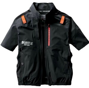 ★未開封 2024年 バートル BURTLE エアークラフト 空調服 AC2006 ブラック XL 半袖 ブルゾン 作業服 服のみ 領収OK w0503-7