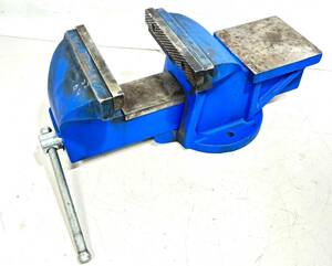 1 jpy start adherence less vise * clamp vise fixation desk . width maximum 255mm 42kg fixation apparatus tool made of metal direct pickup ok/..ok O0531-3