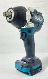 1 jpy start [ animation equipped ] Makita (Makita) rechargeable impact wrench 18V TW700D body only ..OK/ direct . possible k0520-1
