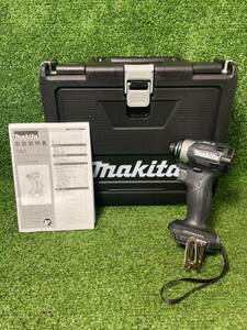 ★未使用品 マキタ makita 充電式 インパクトドライバ TD173D 本体 ケース付き ブラック 領収OK ｈ508-3