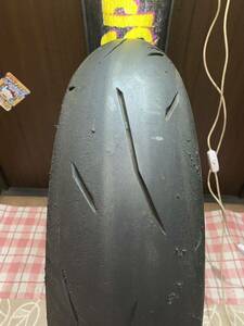 中古MCタイヤ DUNLOP SPORTMAX α-14 150/60R17 ダンロップ スポーツマックス 150 60 17 4618 K4838