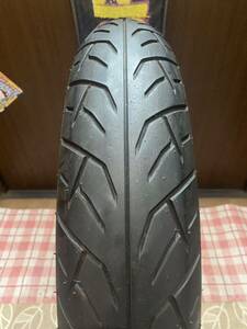 中古MCタイヤ バリ山 2021年製造 DUNLOP SPORTMAX TOURING D205 110/80R18 スポーツマックス 110 80 18 0321 K4875