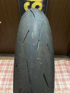 中古MCタイヤ 2023年製造 DUNLOP SPORTMAX α-13SP 110/70R17 ダンロップ スポーツマックス 110 70 17 1923 K4887