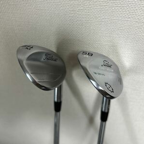 タイトリスト VOKEY FORGED ヴォーケイ フォージド M-GRAIND ウェッジ 54° 58° 2本セット／N.S.PRO TOUR 120 S-FLEXの画像3