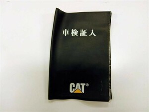 LP01-11523【北海道札幌市発】車検証カバー　CAT（中古）