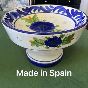 スペイン製 陶器 ハンドペイント Hnos Martinez.S.L 刻印