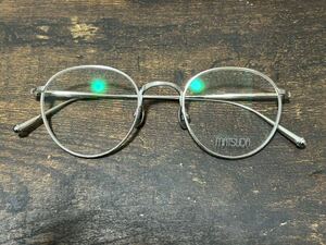 新品 MATSUDA EYEWEAR マツダアイウェア メガネ ボストン チタン製 M3085 付属品全てあり 定価97500円 眼鏡