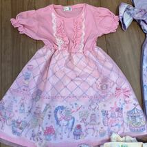 子供服 エコネコ　120サイズ　まとめ売り　ドレス 半袖 おまけ付き_画像2