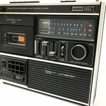 動作品 AIWA アイワ tpr-220 ラジオカセットレコーダー 昭和レトロ ラジカセ alp岩0424_画像3