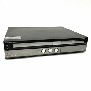 動作品 SHARP シャープ AQUOS DV-ACV52 VHS DVD HDD 一体型レコーダー alp岩0430