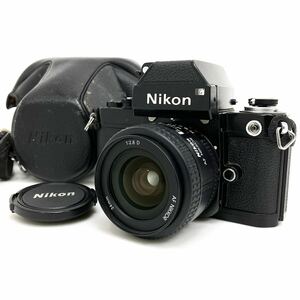 Nikon Nikon F2 чёрный корпус 1:2.8D 24mm однообъективный зеркальный камера пленочный фотоаппарат alp скала 0509