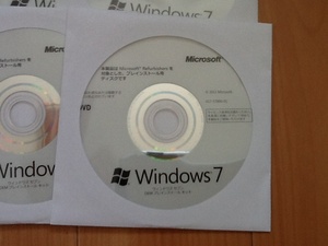Windows7 プリインストール用DVDディスク1枚 @Microsoft正規版@