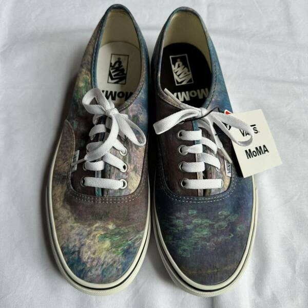 【新品】【限定コラボ】MOMA × VANS クロード・モネ AUTHENTIC CLAUDE MONET 27cm モマ クロードモネ オーセンティック