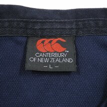 CANTERBURYカンタベリー 日本代表 シャツ ネイビー Size L #18731 送料360円 アメカジ カジュアル スポーツウエア ラグビー ポロシャツ_画像3