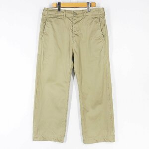 BUZZ RICKSONS バズリクソンズ M43036 EARLY MILITARY CHINOS 1942モデル チノパン size 33 #18720 ミリタリー パンツ