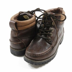 Eddie Bauer エディーバウアー ゴアテックス ブーツ ブラウン size 6.5M #18804 アウトドア レザー モックトゥ レディース GORE-TEX