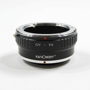 K&F Concept マウントアダプター C/Y-FX #18783 趣味 コレクション カメラパーツ アクセサリー