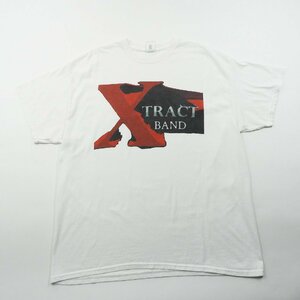 XTRACT BAND 半袖Tシャツ #18852 送料360円 アメカジ カジュアル 企業物 Tee 白Tee