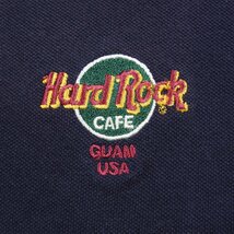 Hard Rock Cafe GUAM ハードロックカフェ グアム 半袖ポロシャツ Size M #19190 送料360円 アメカジ カジュアル 企業物_画像4