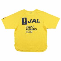 80's adidas CLUB adidas クラブアディダス Tシャツ デサント物 Size M #19177 送料360円 ヴィンテージ ビンテージ JAL RUNNING CLUB_画像1