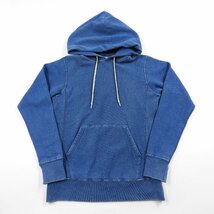 Champion チャンピオン リバースウィーブ スウェットパーカー インディゴ Size S #19272 アメカジ スエット フード_画像1