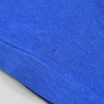 90's STARTER スターター 半袖Tシャツ ブルー LA 44 STRAWBEERRY アメリカ製 size L #19271 送料360円 オールド MLB Tee ストリート USA_画像5