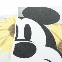 H＆M × Disney ミッキーマウス オーバーサイズ Tシャツ size XXL #18896 送料360円 エイチアンドエム ディズニー コラボ Tシャツ 向日葵_画像4