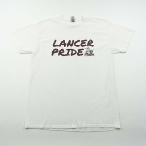 HOLY CROSS LANCERS 半袖 プリント Tシャツ size L #18895 送料360円 LANCER PRIDE ホーリークロス ランサーズ カレッジ アメカジ 古着