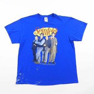 となりのサインフェルド Tシャツ size L #19328 送料360円 Seinfeld アメリカ コメディドラマ プリント DELTA デルタ