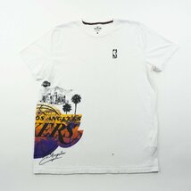 HOLLISTER ホリスター NBA ロサンゼルス レイカーズ プリント Tシャツ size L #18899 送料360円 アメカジ トップス バスケットボール_画像1