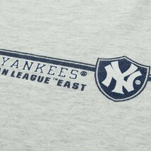 NEW YORK YANKEES ヤンキース 半袖Tシャツ NY Size L #19111 送料360円 RUSSELL ATHLETIC ラッセル アスレチック アメカジ Tee_画像4