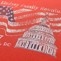 JERZEES ジャージーズ 半袖 プリント Tシャツ Lindsey Family Reunion size XL #19082 送料360円 アメカジ 古着_画像4