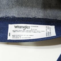 未使用 Wrangler ラングラー 936DEN デニムパンツ カウボーイカット スリムフィット size 31 #19298 アメカジ ジーンズ_画像6