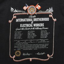 IBEW LOCAL 236 半袖 ポケットTシャツ アメリカ製 #19169 送料360円 USA UNION MADE INTERNATIONAL BROTHERHOOD OF ELECTRICAL WORKERS_画像3