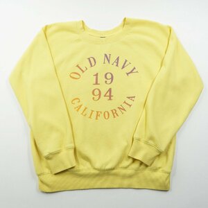 OLD NAVY Old Navy спортивная фуфайка желтый Size XL #19469 American Casual Kids ребенок одежда тренировочные брюки футболка 