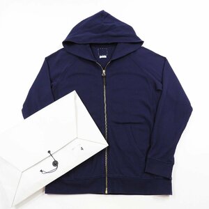 袋付 visvim ビズビム JV HOODIE F.Z. フーディー ジップパーカー size 4 #19588 ネイビー フルジップ フード