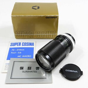 デッド COSINA コシナ SUPER COSINA 70-210m カメラレンズ ジャンク #19601 レトロ 趣味 コレクション