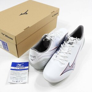 22SS 未使用 箱付 MIZUNO ミズノ P1GA-236509 α SELECT size 28 #19829 サッカースパイク シューズ アルファ セレクト