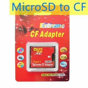 C003 CF card adaptor MicroSD correspondence 