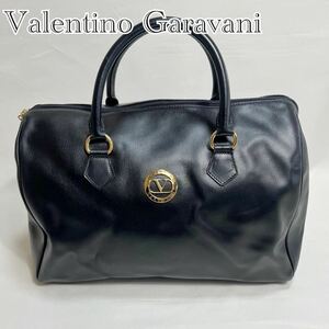 Valentino Garavani Valentino galava-ni Boston bag black black unisex free shipping 