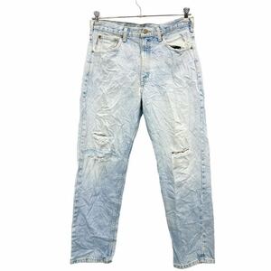 Carhartt デニムパンツ W34 カーハート ブルー 古着卸 アメリカ仕入 2405-304