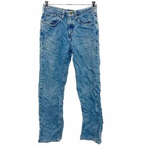 Carhartt デニムパンツ W32 カーハート リラックスフィット ブルー コットン メキシコ製 古着卸 アメリカ仕入 2405-543