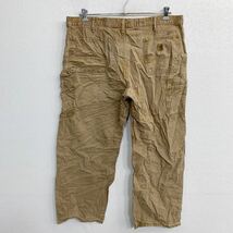 Carhartt ワークパンツ W40 カーハート ダック ペインターパンツ ブラウン コットン 古着卸 アメリカ仕入 2405-576_画像5