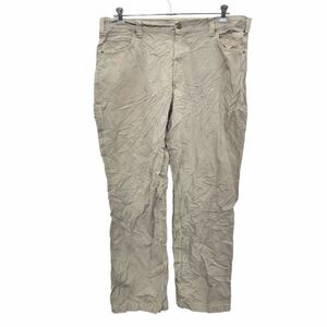 Carhartt ワークパンツ W40 カーハート ビッグサイズ リラックスフィット グレー コットン 古着卸 アメリカ仕入 2405-730