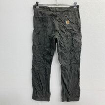 Carhartt ワークパンツ W31 カーハート ダック ペインターパンツ リラックスフィット グレー 古着卸 アメリカ仕入 2405-640_画像7