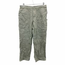 Carhartt ワークパンツ W38 カーハート ビッグサイズ ダックパンツ グレー コットン メキシコ製 古着卸 アメリカ仕入 2405-665_画像1